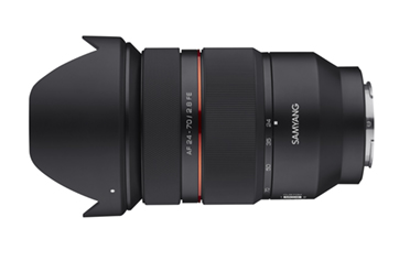 Nuevo objetivo zoom estándar AF 24- 70mm F2.8 FE full-frame de SAMYANG